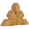 Ekena Millwork Saratoga Rough Sawn Timber Gable Bracket, Western Red Cedar, 36"W x 23"H x 6"D x 6"F, 15/12 Pitch GBW036X23X0606SAR00RWR - alternate 5